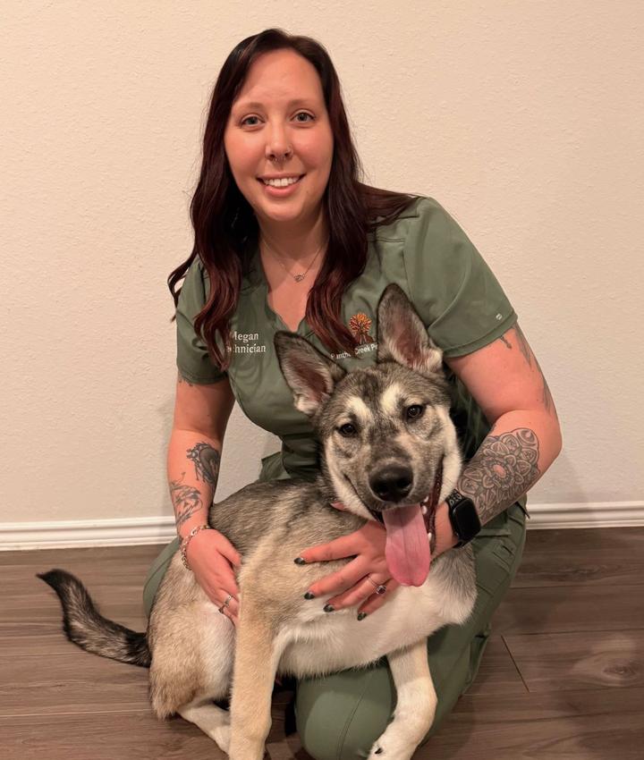 Portrait of Megan Ruehle-Knara